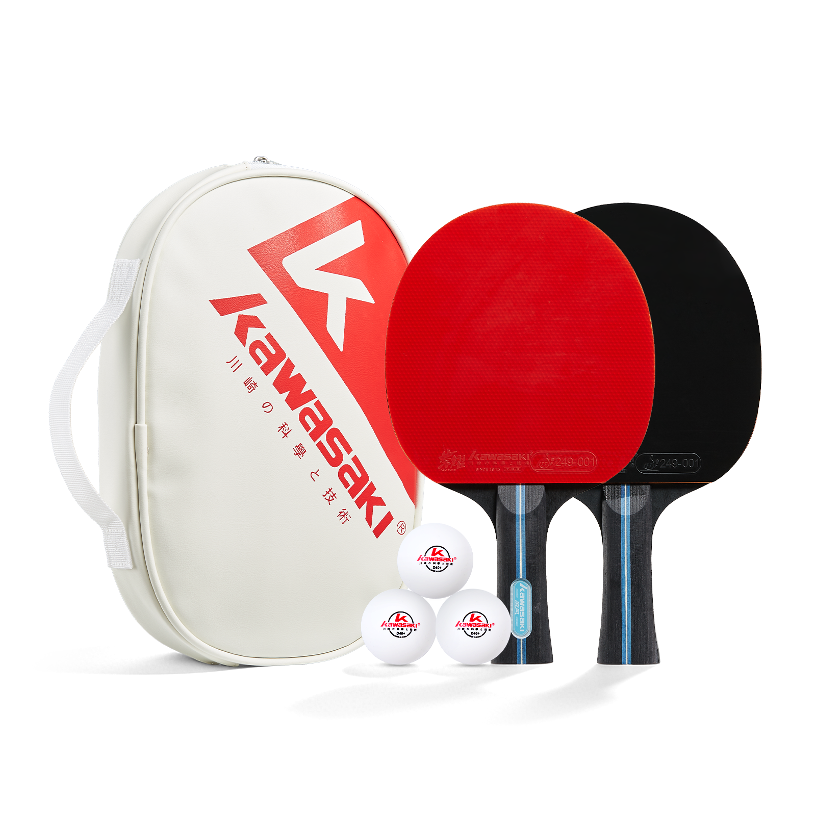 Table Tennis Single - Kawasaki Table Tennis Equipment Set 2PCS