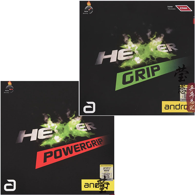 Table Tennis Club - Andro HEXER GRIP table tennis rubber