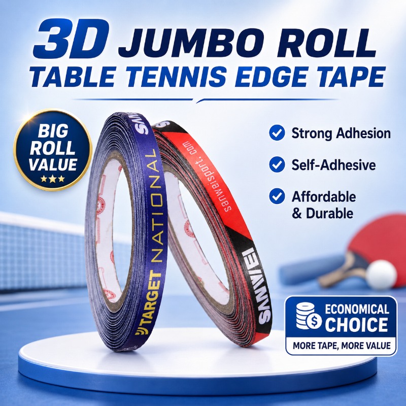 Table Tennis Club - Original Sanwei 1cmx25M Silk fiber Table
