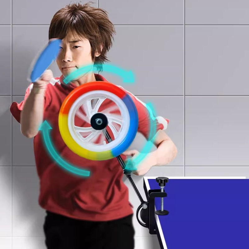 Table Tennis Single - Adjusting Table Tennis Loop Ball Trainer