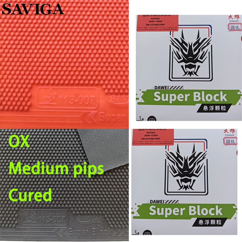 Table Tennis Single - SAVIGA OX Long Pips Single Ping