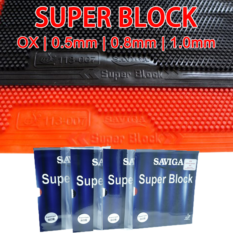 Table Tennis Club - SAVIGA SUPER BLOCK OX Long Pips