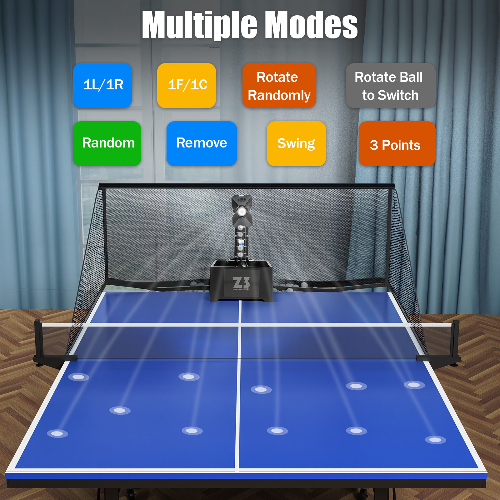 Table Tennis Robot with Net&10 – Table Tennis Single recenzja i cena