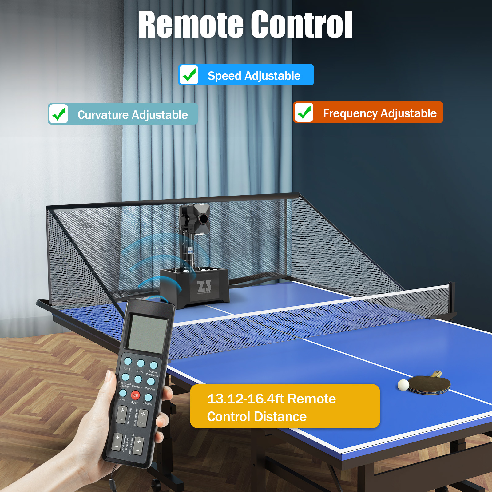 Table Tennis Robot with Net&10 – Table Tennis Single recenzja i cena