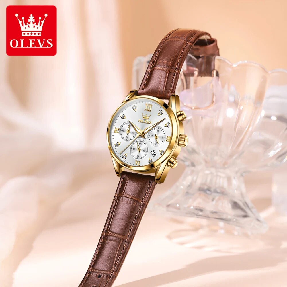 OLEVS 5523 Women's Watches Lea – Edge Tape Roll recenzja i cena