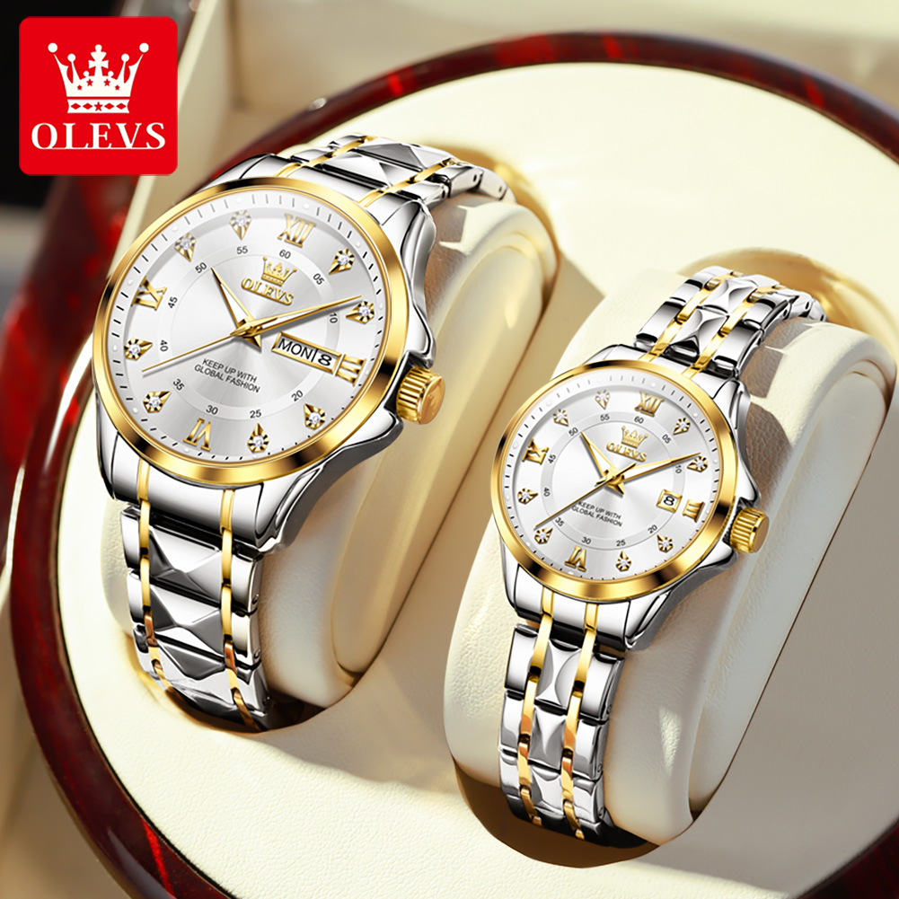 OLEVS 2906 Couple Watch Origin – Edge Tape Roll recenzja i cena