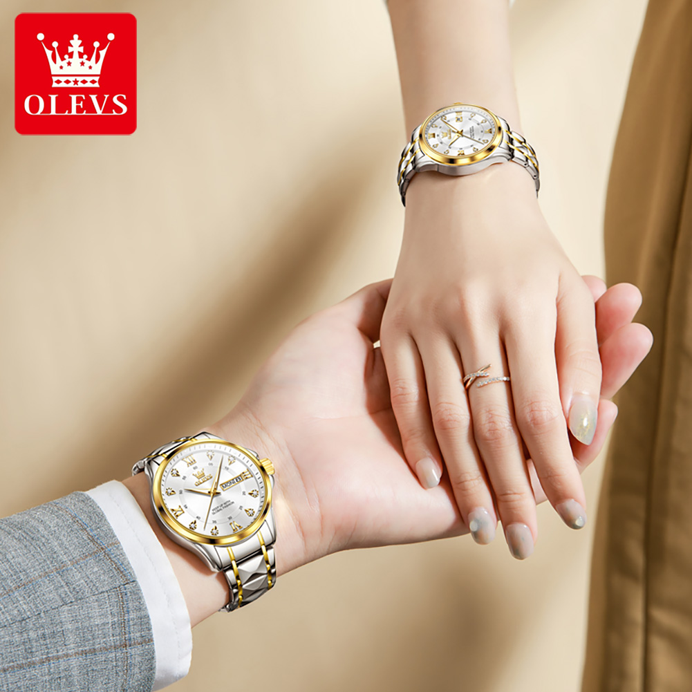 OLEVS 2906 Couple Watch Origin – Edge Tape Roll recenzja i cena