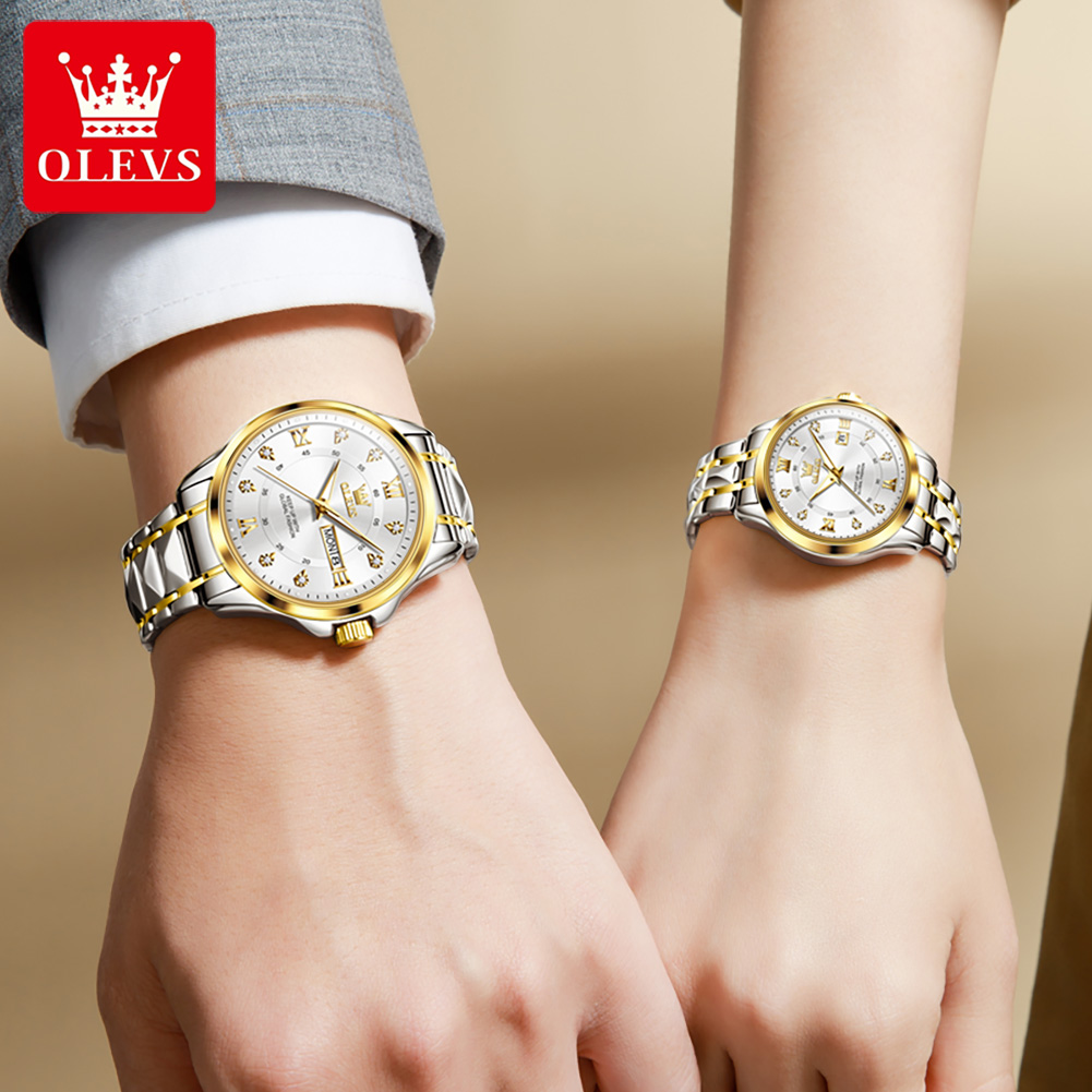 OLEVS 2906 Couple Watch Origin – Edge Tape Roll recenzja i cena