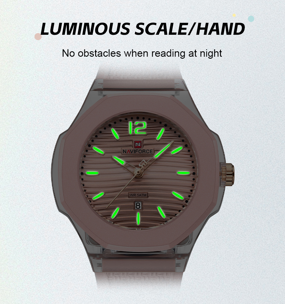 NAVIFORCE Women's Quartz Watch – Edge Tape Roll recenzja i cena