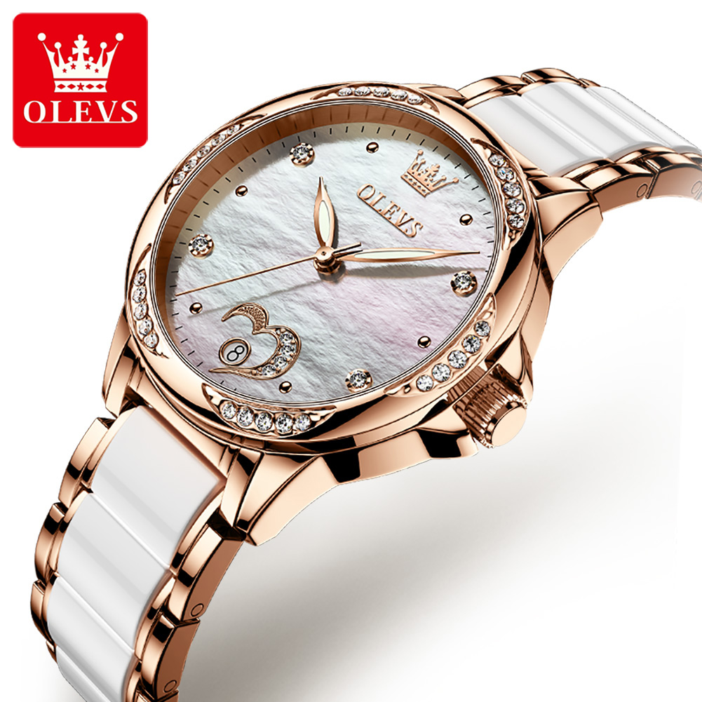 OLEVS 6631 Elegant Women's Wat – Edge Tape Roll recenzja i cena