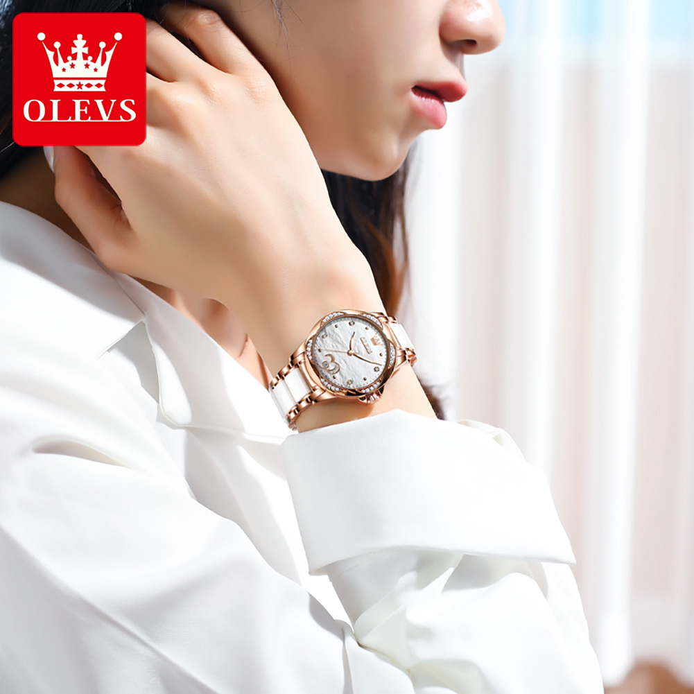 OLEVS 6631 Elegant Women's Wat – Edge Tape Roll recenzja i cena