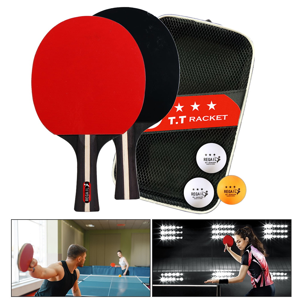 Table Tennis Racket 2 Rackets  – Table Tennis Single recenzja i cena