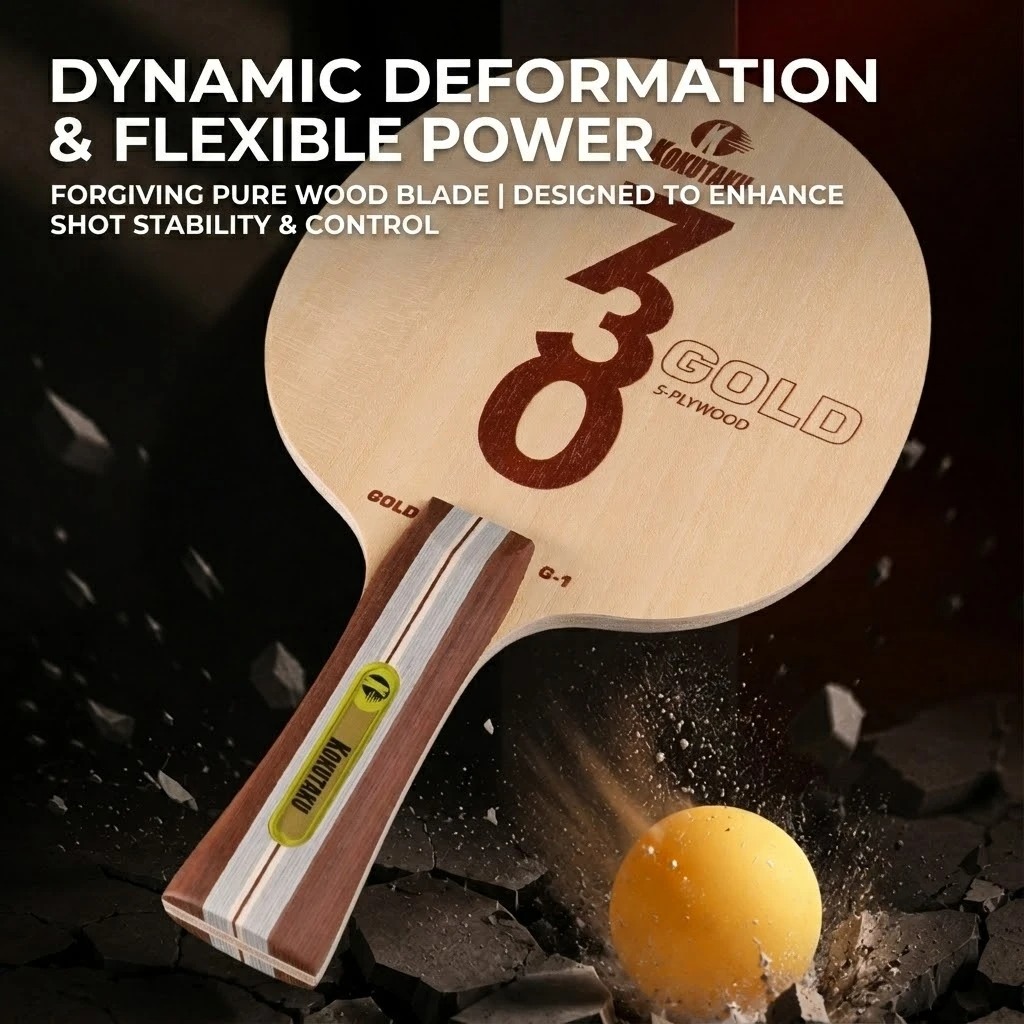 Kokutaku Table Tennis Blade FL – Table Tennis Training recenzja i cena