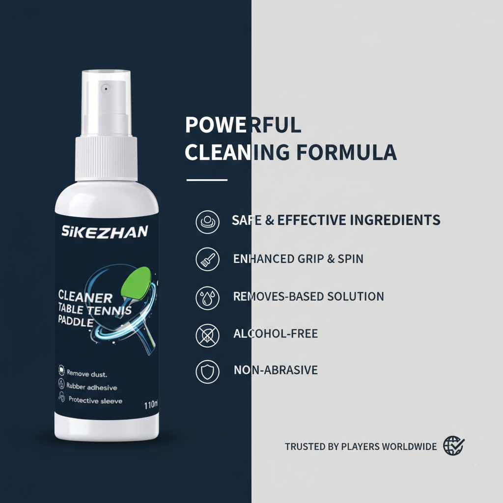 Ping Pong Paddle Cleaner Spray – Table Tennis Club recenzja i cena