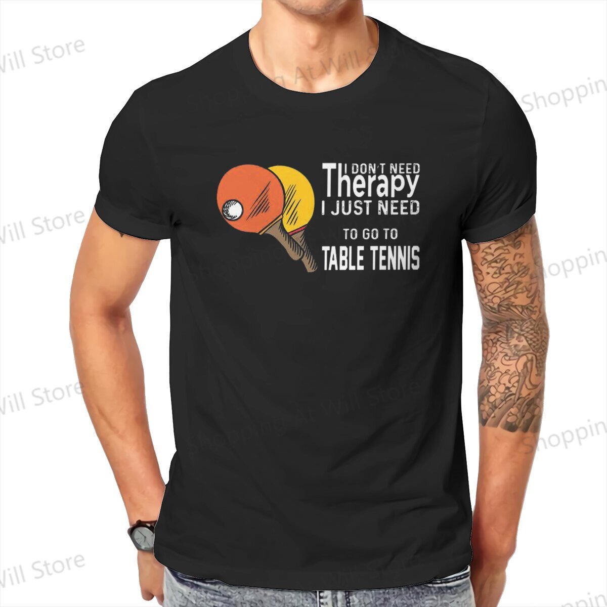 Tops 100% Cotton Leisure Sport – Table Tennis Xu Xin recenzja i cena