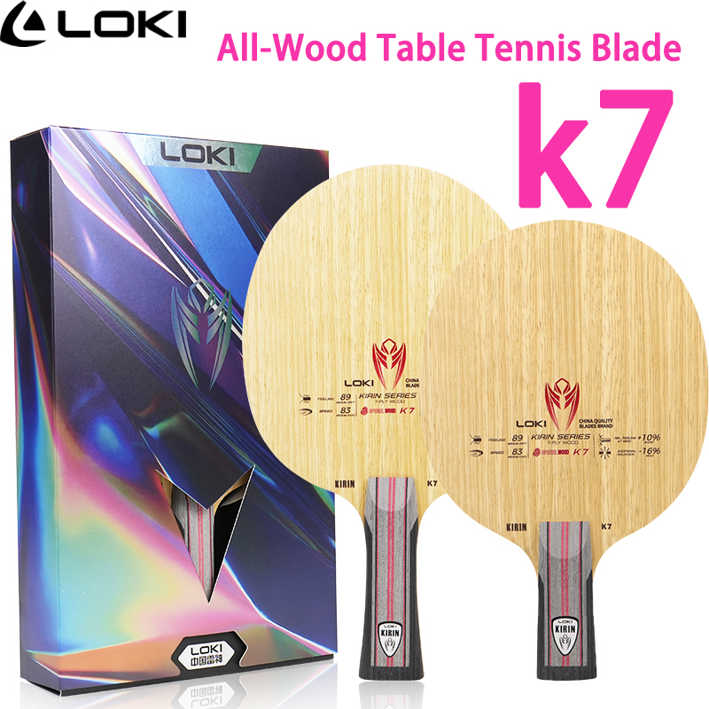 LOKI 7Ply Pure Wood Ping Pong  – Table Tennis Loki recenzja i cena