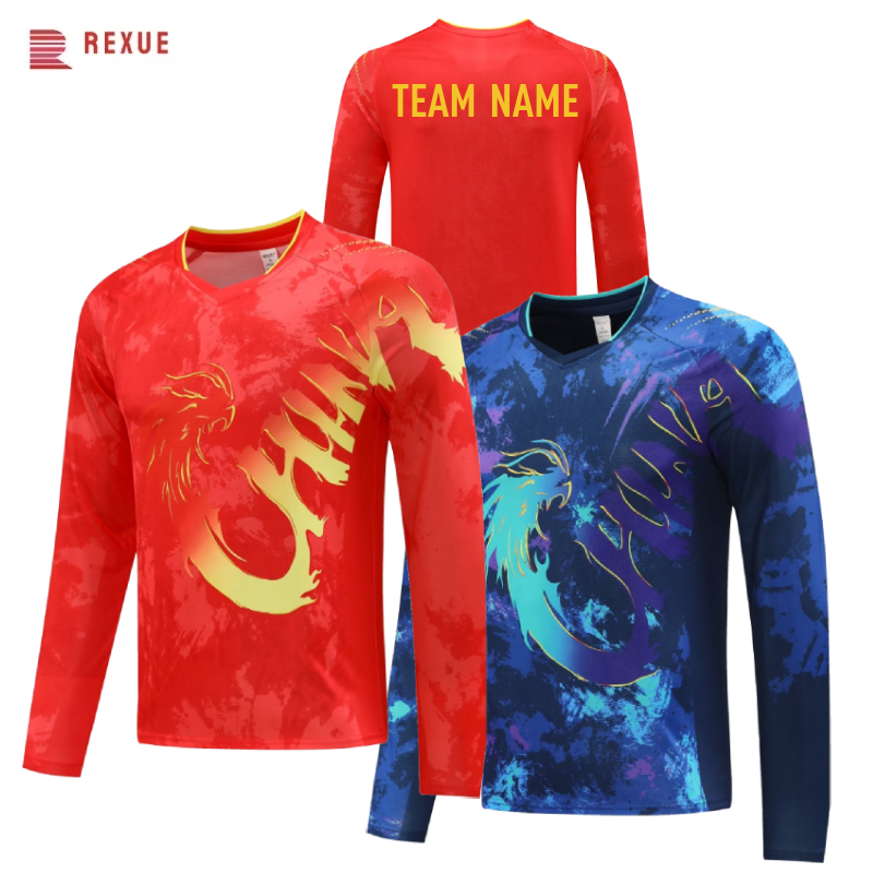 China Dragon Long Sleeve Table – Table Tennis Jersey recenzja i cena