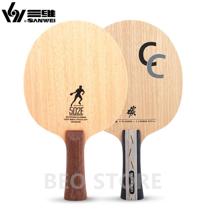 SANWEI CC 502E 5 Ply wood+2 Ca – Xiom Blade Table Tennis recenzja i cena