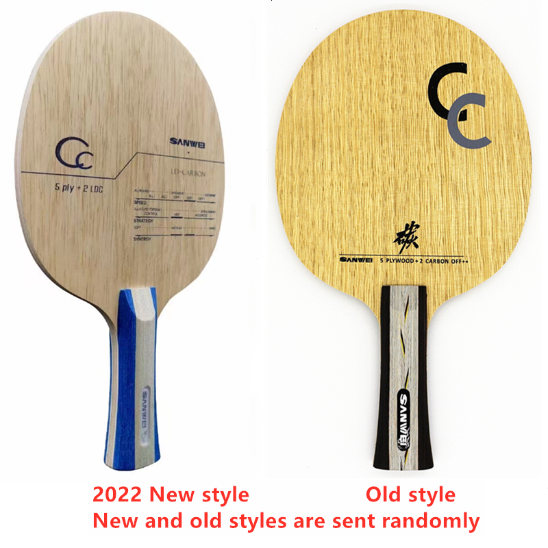 SANWEI CC 502E 5 Ply wood+2 Ca – Xiom Blade Table Tennis recenzja i cena