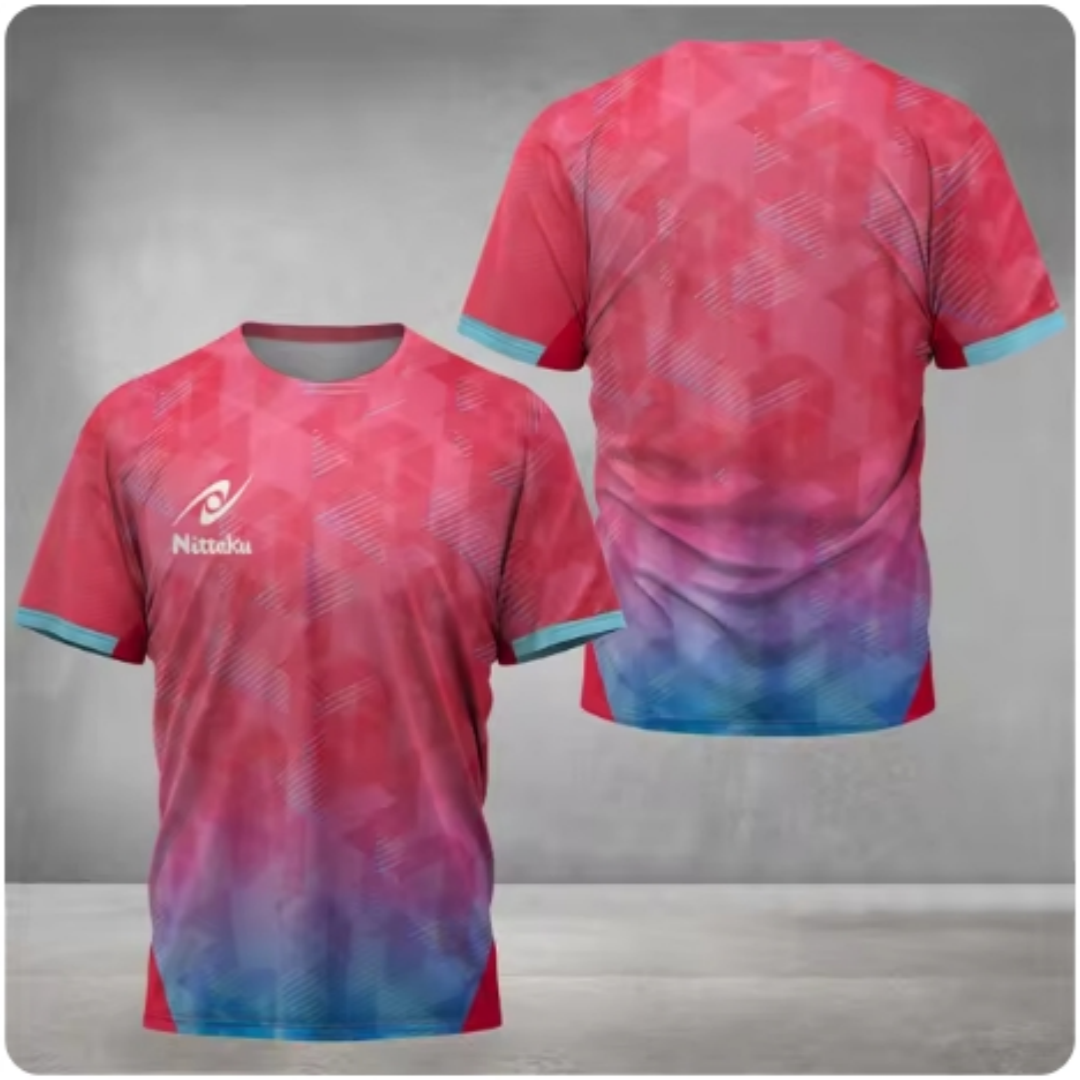 Nittaku Table Tennis T-shirt V – Table Tennis Xu Xin recenzja i cena