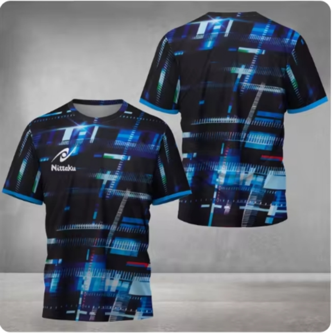 Nittaku Table Tennis T-shirt V – Table Tennis Xu Xin recenzja i cena
