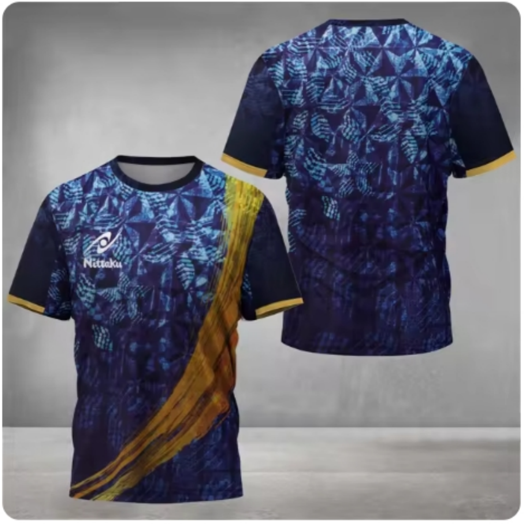 Nittaku Table Tennis T-shirt V – Table Tennis Xu Xin recenzja i cena