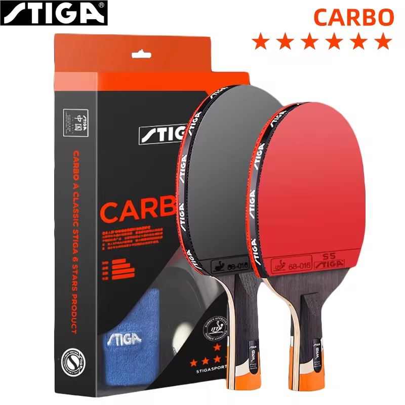 STIGA CARBO 6 Star Table Tenni – Table Tennis Bat Butterfly recenzja i cena