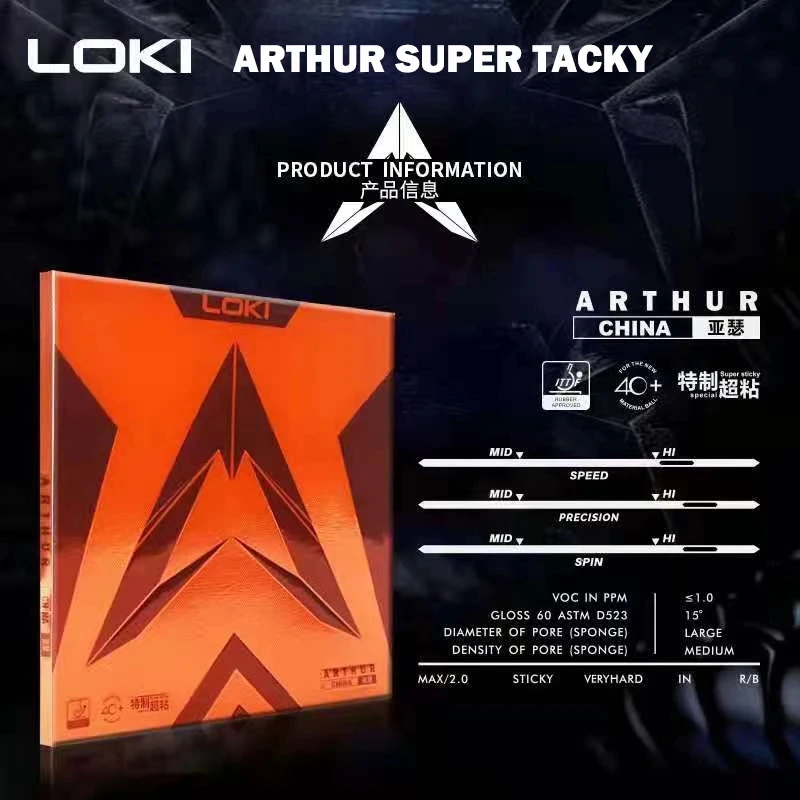 Original LOKI ARTHUR Europe/As – Table Tennis Loki recenzja i cena