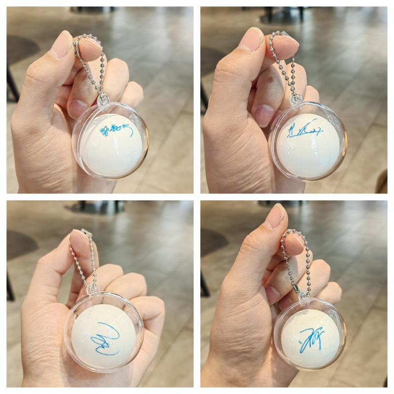 Mini Table Tennis Ball Signatu – Table Tennis Xu Xin recenzja i cena