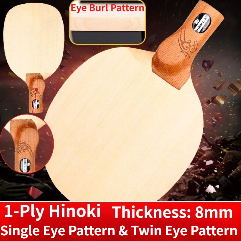 Shenlongmu 1-Ply Hinoki Table  – Table Tennis Xu Xin recenzja i cena
